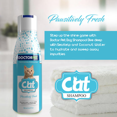 Cat Shampoo Pawsitively Fresh 500ml